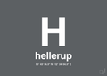 plakat: byplakat hellerup med koordinater - graphic charcoal-Byer-A1two3