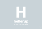 plakat: byplakat hellerup med koordinater - light drizzle-Byer-A1two3