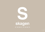 plakat: byplakat skagen med koordinater - creamy mushroom-Byer-A1two3