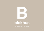 plakat: byplakat blokhus med koordinater - creamy mushroom-Byer-A1two3