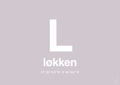 plakat: byplakat løkken med koordinater - dusty lilac-Byer-A1two3