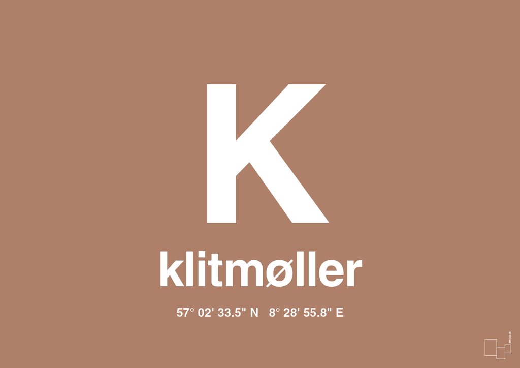 plakat: byplakat klitmøller med koordinater - cider spice-Byer-A1two3