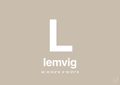 plakat: byplakat lemvig med koordinater - creamy mushroom-Byer-A1two3