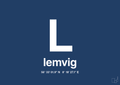 plakat: byplakat lemvig med koordinater - lapis blue-Byer-A1two3