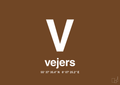 plakat: byplakat vejers med koordinater - dark brown-Byer-A1two3