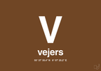 plakat: byplakat vejers med koordinater - dark brown-Byer-A1two3