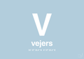 plakat: byplakat vejers med koordinater - heavenly blue-Byer-A1two3