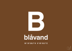 plakat: byplakat blåvand med koordinater - dark brown-Byer-A1two3
