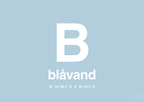 plakat: byplakat blåvand med koordinater - heavenly blue-Byer-A1two3