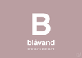 plakat: byplakat blåvand med koordinater - light rose-Byer-A1two3