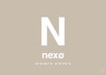 plakat: byplakat nexø med koordinater - creamy mushroom-Byer-A1two3