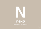 plakat: byplakat nexø med koordinater - creamy mushroom-Byer-A1two3