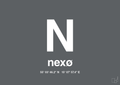 plakat: byplakat nexø med koordinater - graphic charcoal-Byer-A1two3