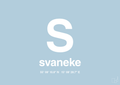 plakat: byplakat svaneke med koordinater - heavenly blue-Byer-A1two3