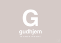plakat: byplakat gudhjem med koordinater - broken beige-Byer-A1two3