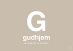 plakat: byplakat gudhjem med koordinater - creamy mushroom-Byer-A1two3