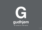 plakat: byplakat gudhjem med koordinater - graphic charcoal-Byer-A1two3