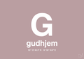 plakat: byplakat gudhjem med koordinater - light rose-Byer-A1two3