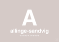 plakat: byplakat allinge-sandvig med koordinater - broken beige-Byer-A1two3