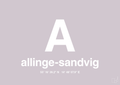 plakat: byplakat allinge-sandvig med koordinater - dusty lilac-Byer-A1two3