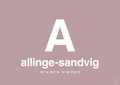 plakat: byplakat allinge-sandvig med koordinater - light rose-Byer-A1two3