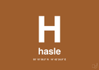 plakat: byplakat hasle med koordinater - cognac-Byer-A1two3