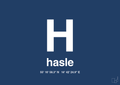 plakat: byplakat hasle med koordinater - lapis blue-Byer-A1two3