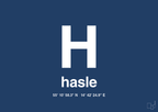 plakat: byplakat hasle med koordinater - lapis blue-Byer-A1two3