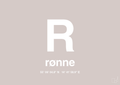 plakat: byplakat rønne med koordinater - broken beige-Byer-A1two3