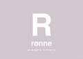 plakat: byplakat rønne med koordinater - dusty lilac-Byer-A1two3