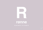 plakat: byplakat rønne med koordinater - dusty lilac-Byer-A1two3