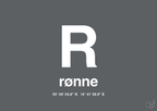 plakat: byplakat rønne med koordinater - graphic charcoal-Byer-A1two3