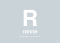 plakat: byplakat rønne med koordinater - light drizzle-Byer-A1two3