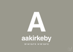 plakat: byplakat aakirkeby med koordinater - battleship gray-Byer-A1two3