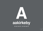 plakat: byplakat aakirkeby med koordinater - graphic charcoal-Byer-A1two3