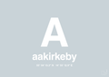 plakat: byplakat aakirkeby med koordinater - light drizzle-Byer-A1two3