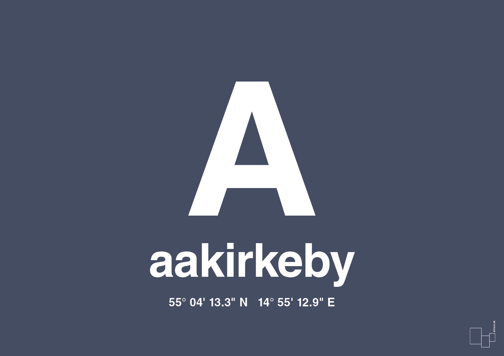 Byplakat aakirkeby med koordinater - petrol-Byer-A1two3