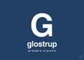 plakat: byplakat glostrup med koordinater - lapis blue-Byer-A1two3