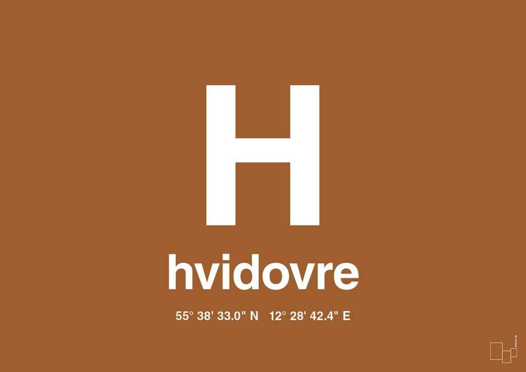 plakat: byplakat hvidovre med koordinater - cognac-Byer-A1two3