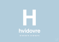 plakat: byplakat hvidovre med koordinater - heavenly blue-Byer-A1two3