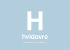 plakat: byplakat hvidovre med koordinater - heavenly blue-Byer-A1two3
