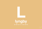 plakat: byplakat lyngby med koordinater - charismatic-Byer-A1two3