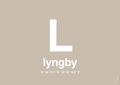 plakat: byplakat lyngby med koordinater - creamy mushroom-Byer-A1two3