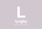 plakat: byplakat lyngby med koordinater - dusty lilac-Byer-A1two3