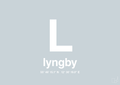 plakat: byplakat lyngby med koordinater - light drizzle-Byer-A1two3