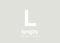 plakat: byplakat lyngby med koordinater - painters white-Byer-A1two3