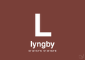 plakat: byplakat lyngby med koordinater - red pepper-Byer-A1two3