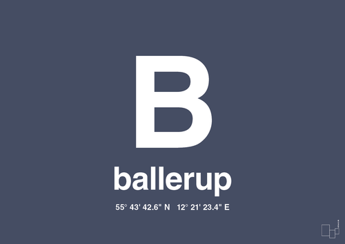 Byplakat ballerup med koordinater - petrol-Byer-A1two3