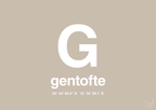 plakat: byplakat gentofte med koordinater - creamy mushroom-Byer-A1two3