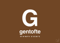 plakat: byplakat gentofte med koordinater - dark brown-Byer-A1two3